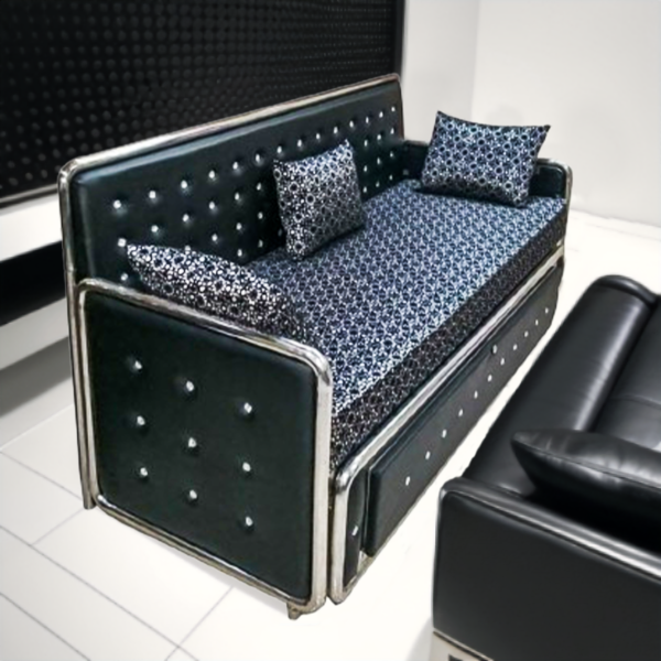 Sofa cum bed steel (6*6)