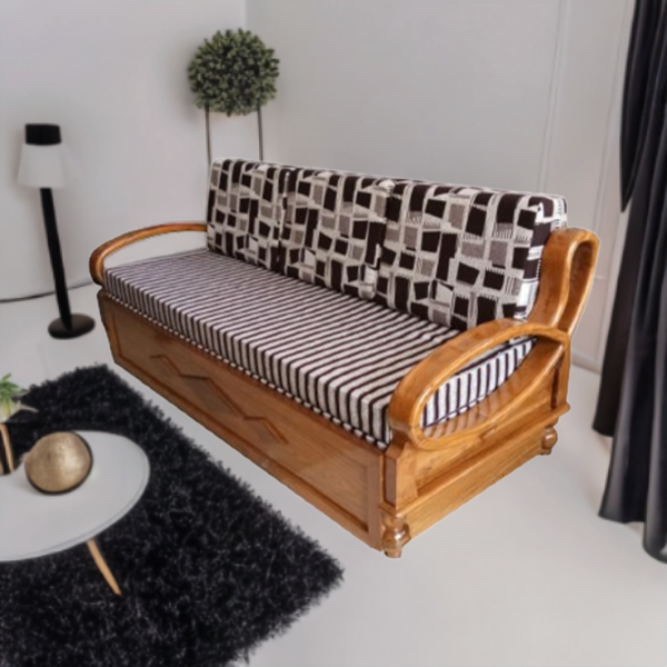 Sofa Cum Bed Teak Wood (6*5)